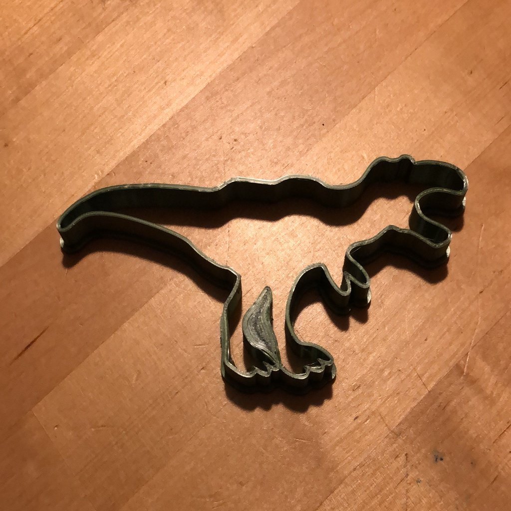 T-rex cookie cutter