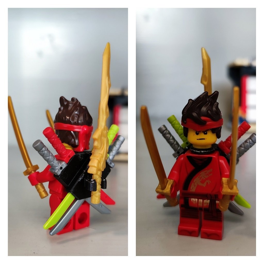 Lego Ninjago - hook sheath for five blades
