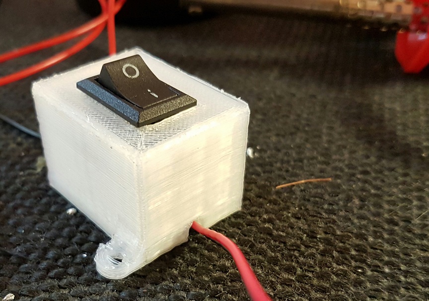 On Off Switch case with Sketchup