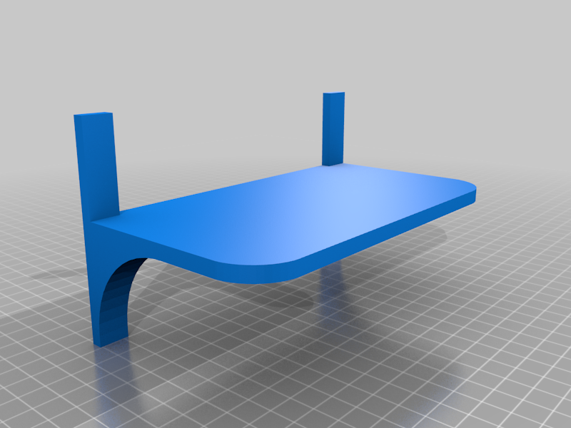 Command Strip Shelf