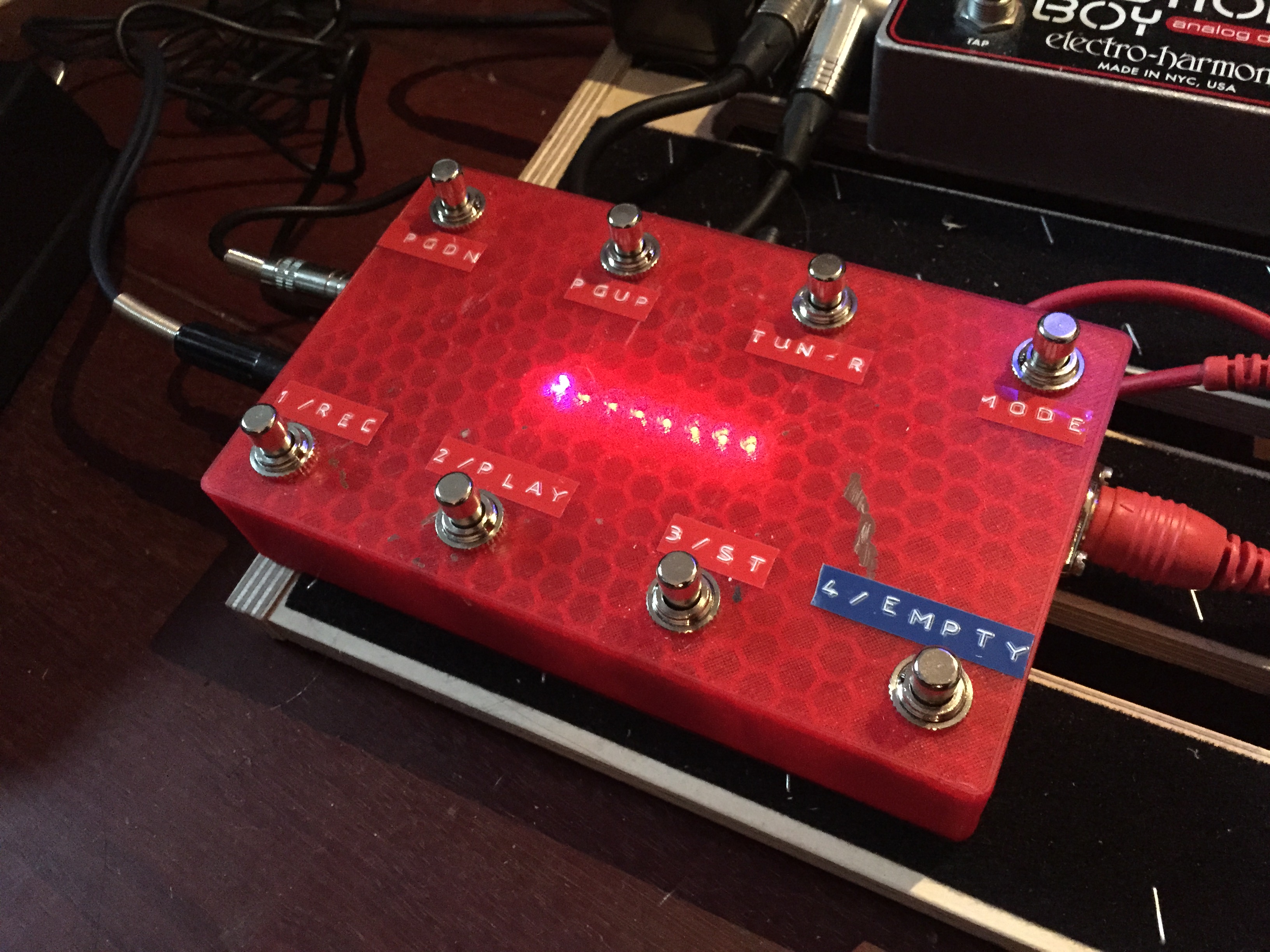 MIDI foot controller