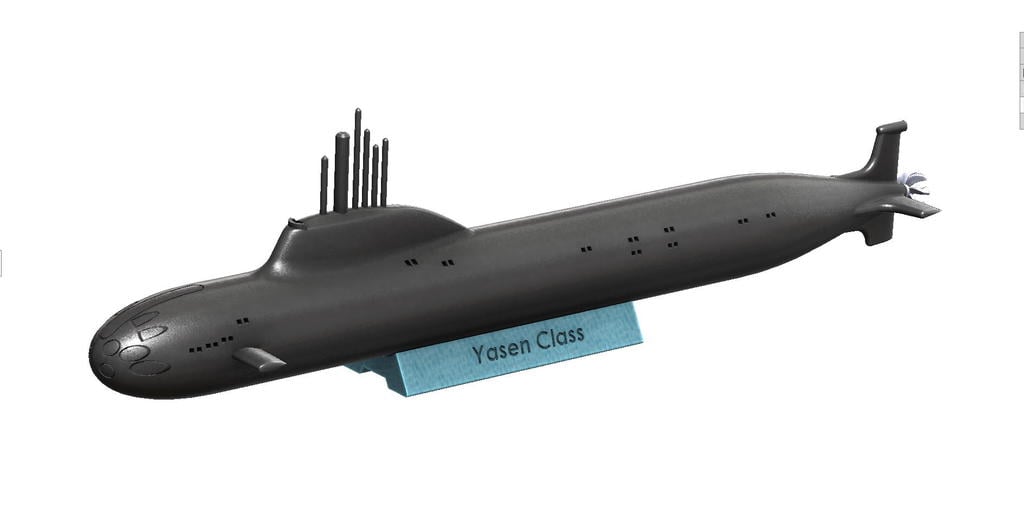 Yasen Class Russian Nuclear Submarine