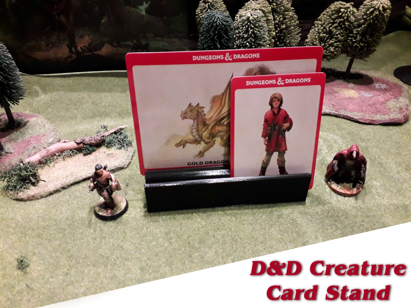 D&D Creature Card Stand
