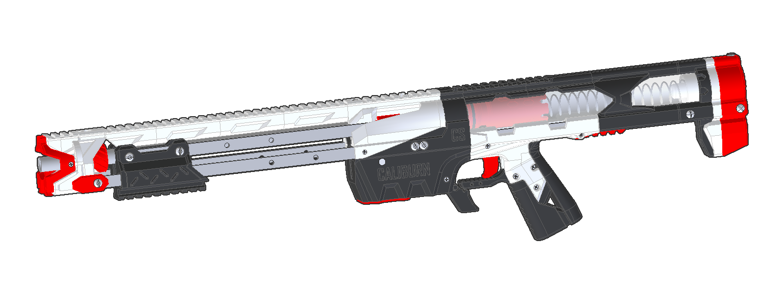 Caliburn 4 - Homemade Nerf Blaster