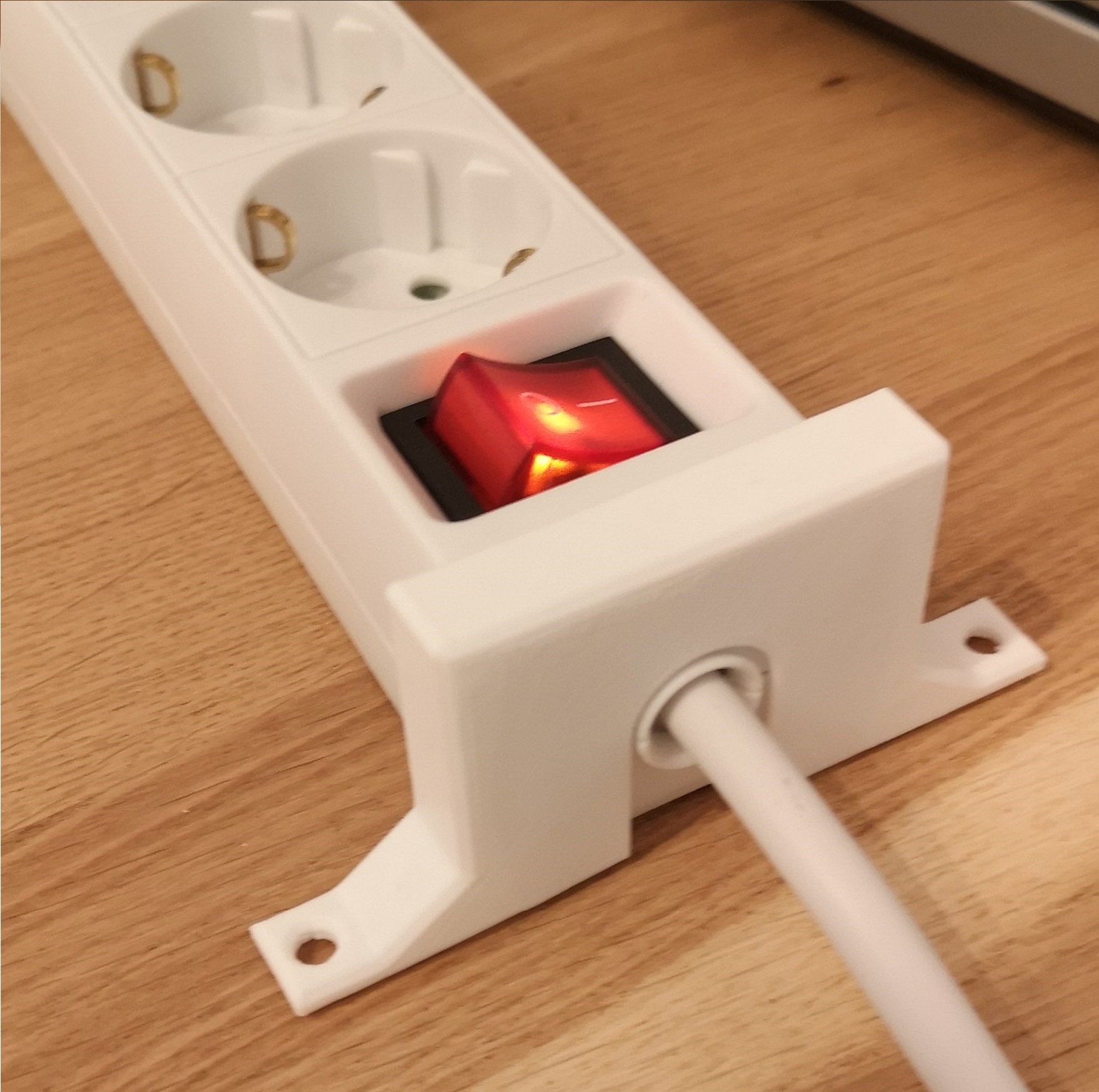 Multiple Power Strip Mount / Fixation