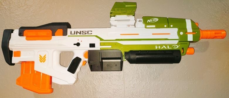 Halo MA40 Nerf Gun Wall Mount