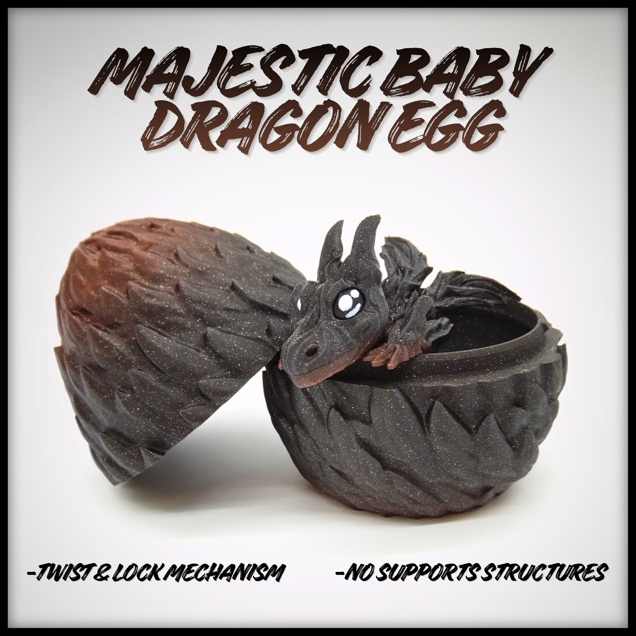 Majestic Baby Dragon Egg