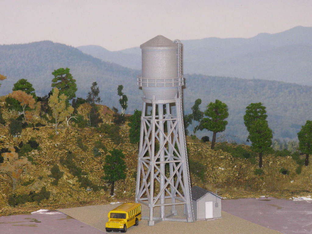 HO Scale NEW Water Tower