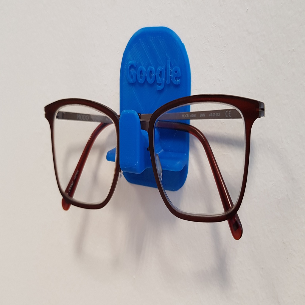 Portaocchiali da parete /Wall Glasses-Google Holder