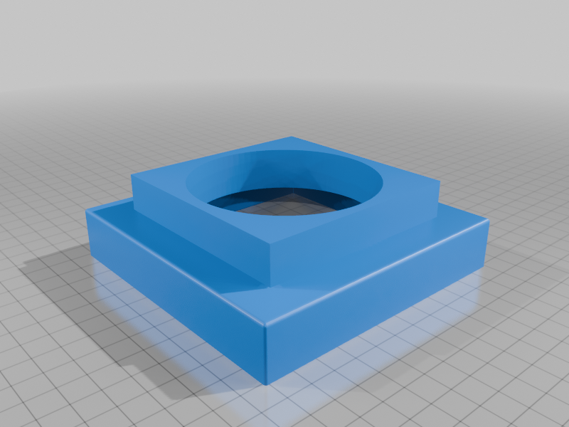 Composite Post to Solar Lighted Post Cap Adapter