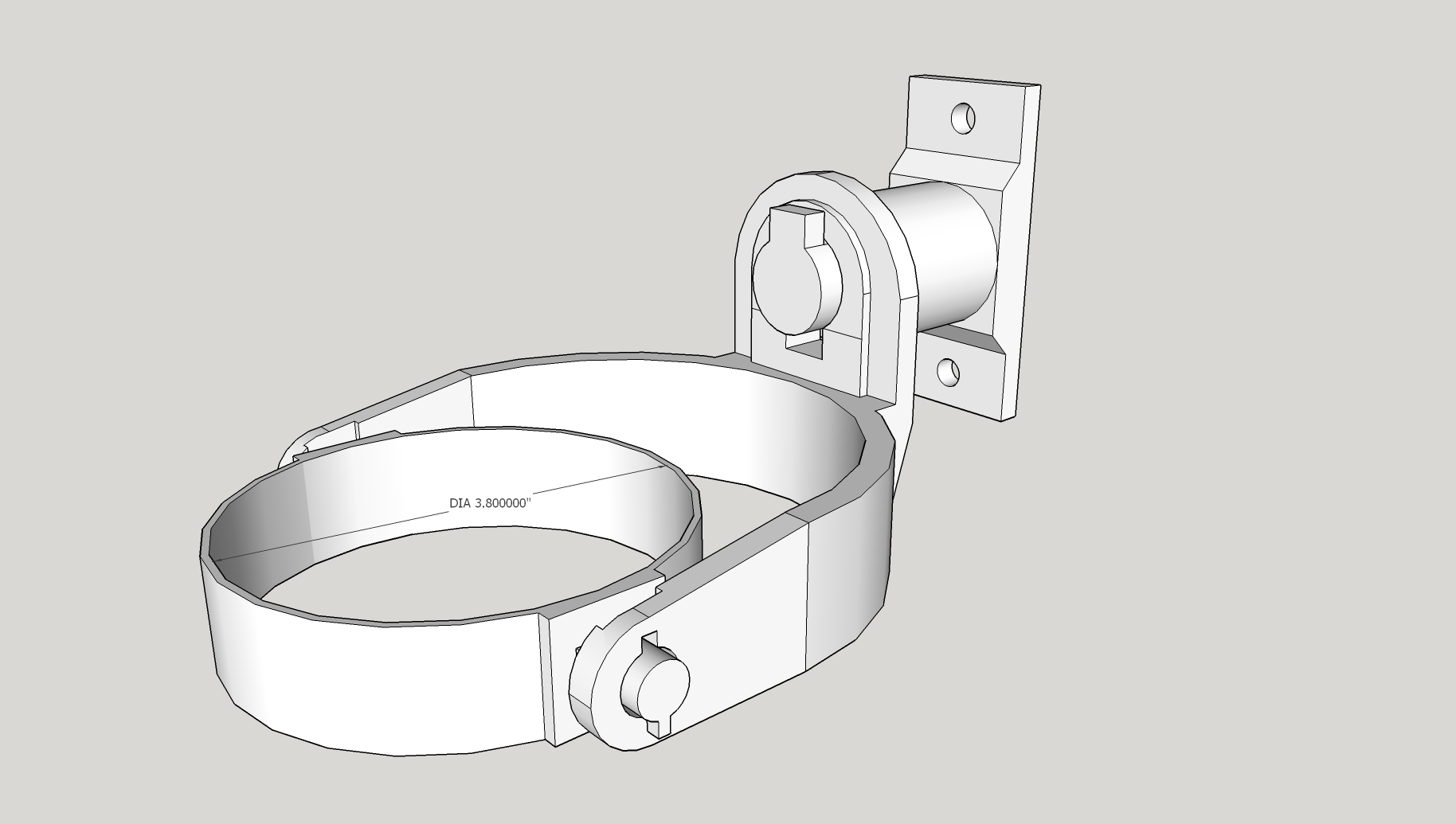 Self-leveling cupholder, 2-axis gimbal