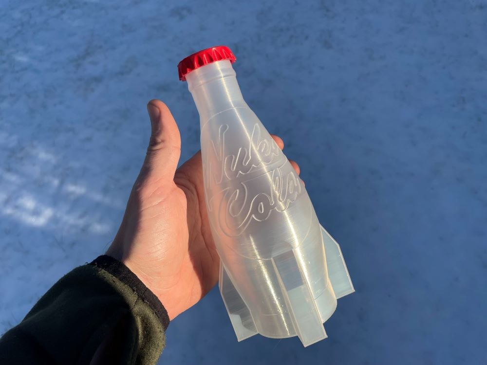 FALLOUT empty nuka cola bottle