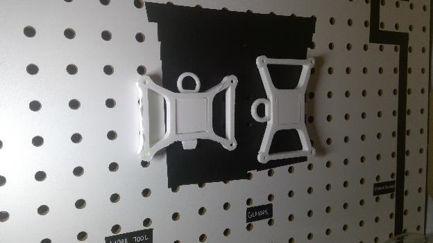 Frame Modular Pegboard Mount