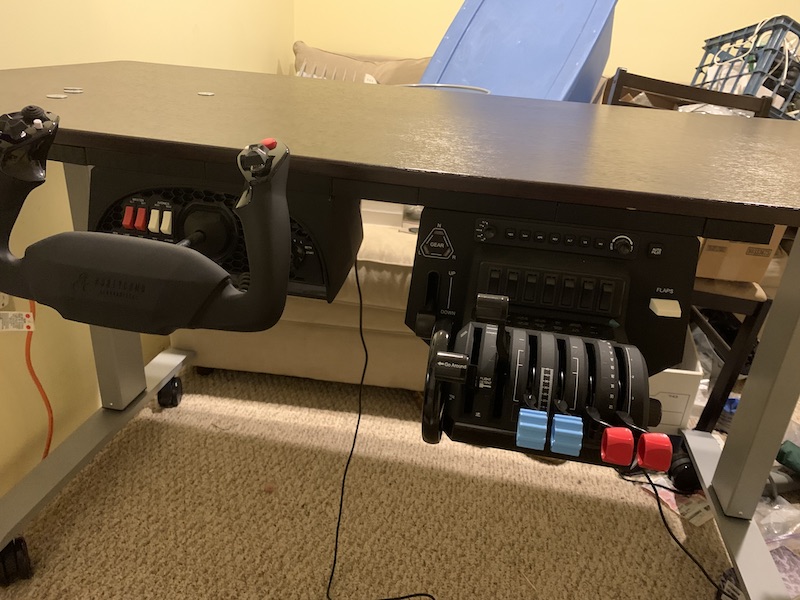 Honeycomb Alpha/Bravo Under-Desk Mounting System