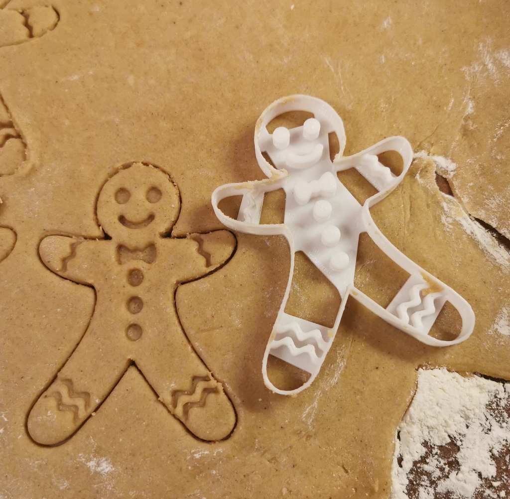 Gingerbread man cookie cutter