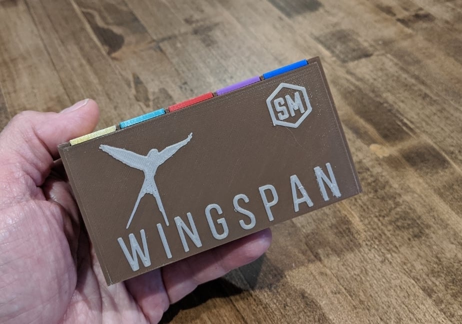 Wingspan Player Token and Accessories Box