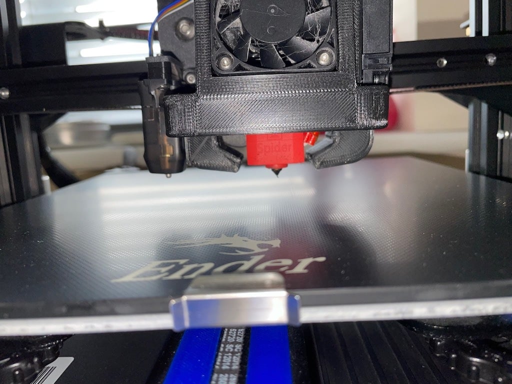 Satsana for Ender 3 with Creality Direct Drive, Spider Hotend and Steel BLT/CR mount 