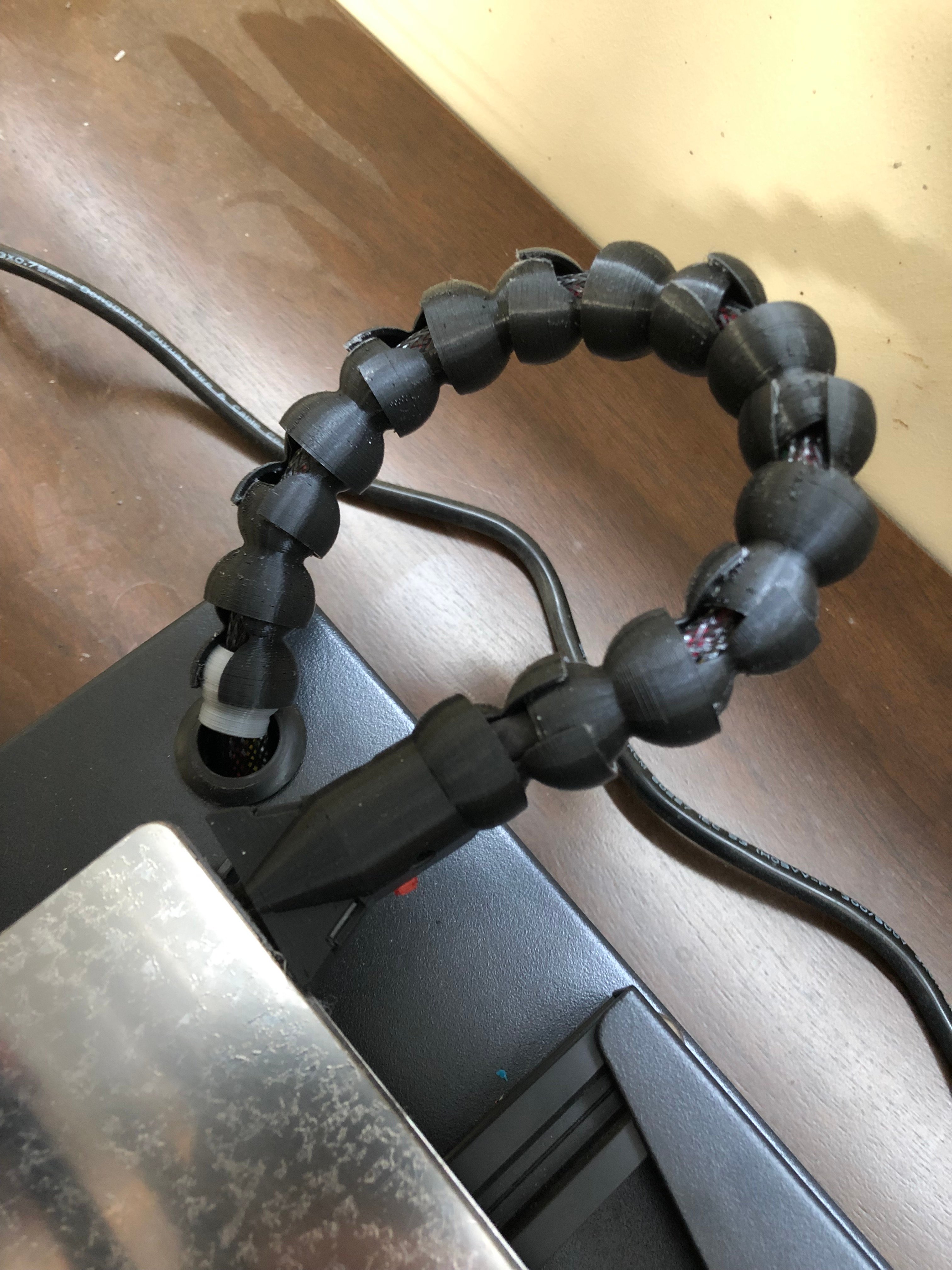 CR-10S Pro Bed Cable Chain.