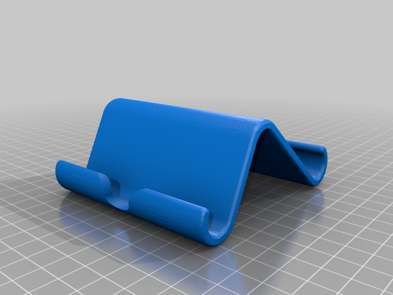 Phone Stand (remix) with finger-gap