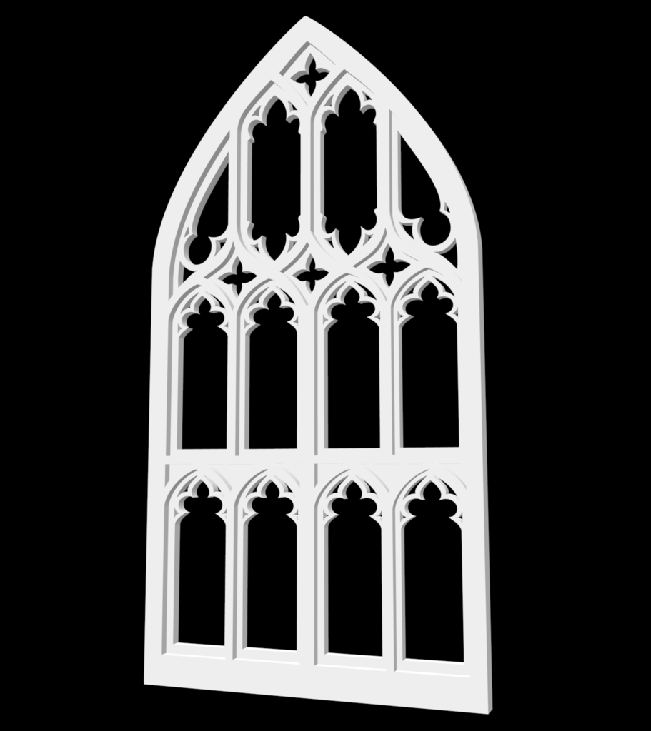 Gothic Cathedral Window 