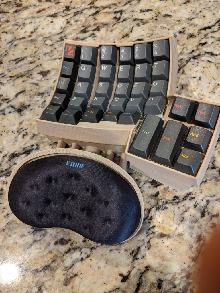 Dactyl base for non-gel pads