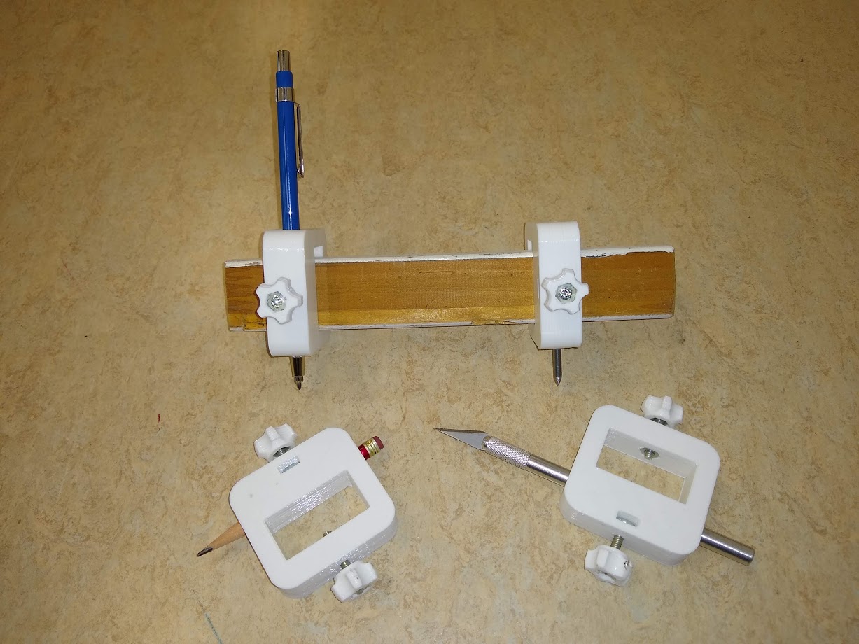 Beam Compass / Trammel Points / Circle Cutter