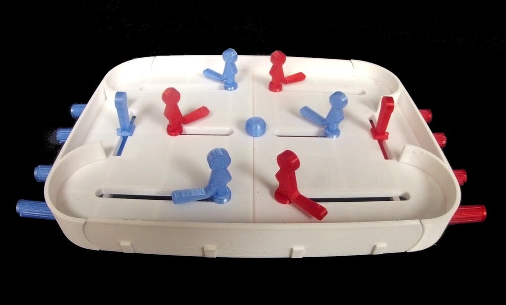 Mini Table Hockey 100% 3D Printable