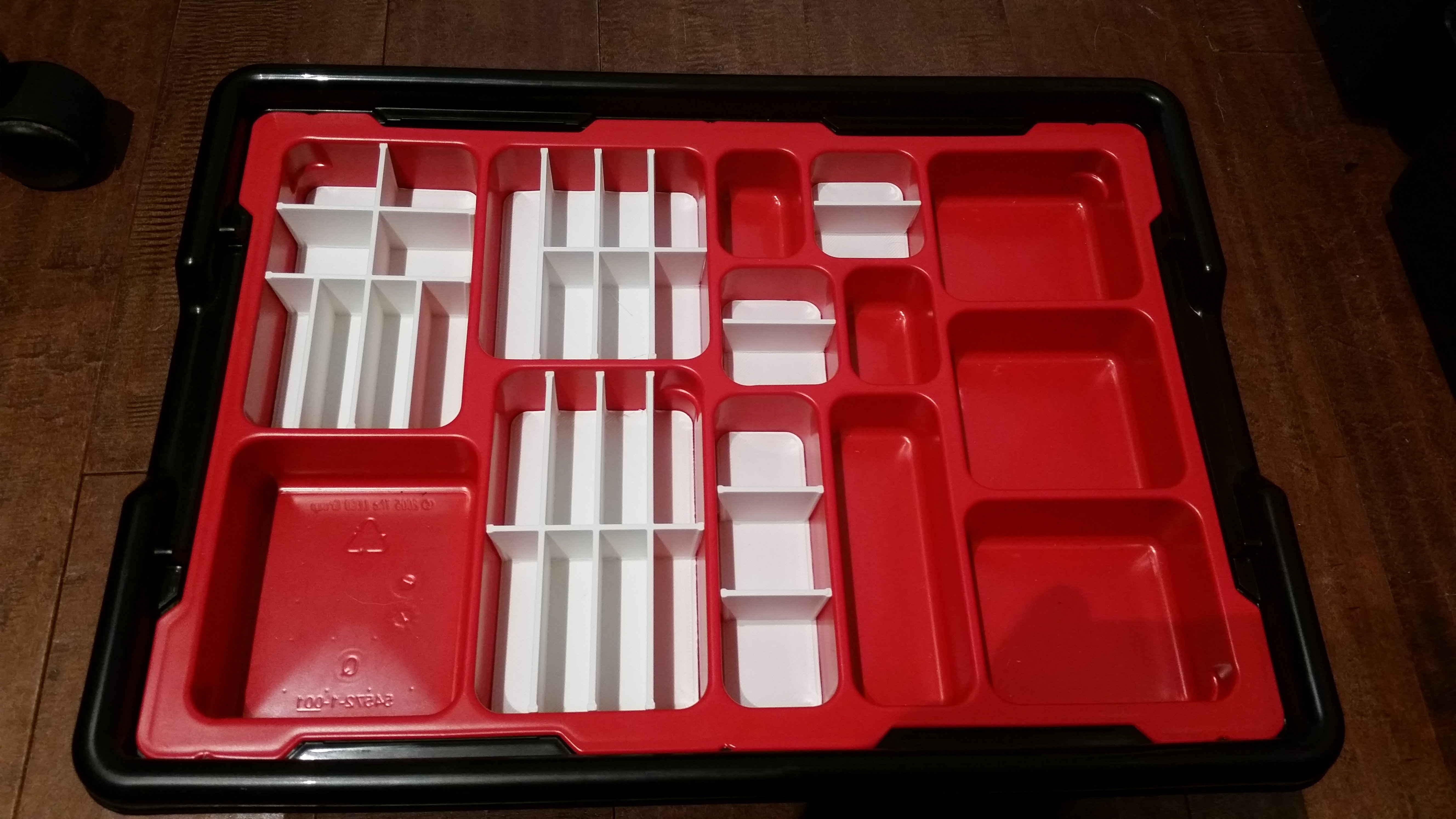 Parametric LEGO Sorting Top Tray (#45499) Dividers