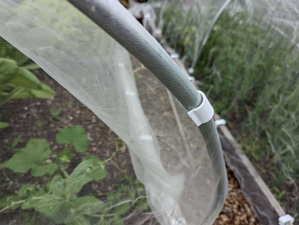 Garden Hoop House / Cold Frame Clips and Clamps