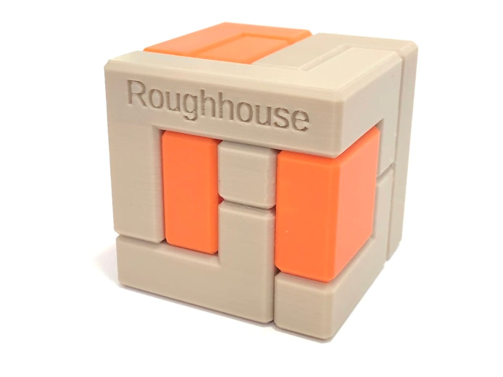Roughhouse - Interlocking puzzle by László Molnár