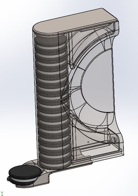 Oreo Dispenser (command strip mount) - std oreo not double stuff