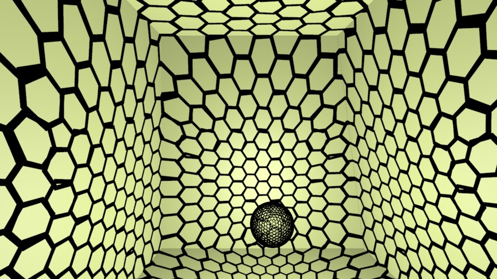honeycomb lamp cover -  ball
