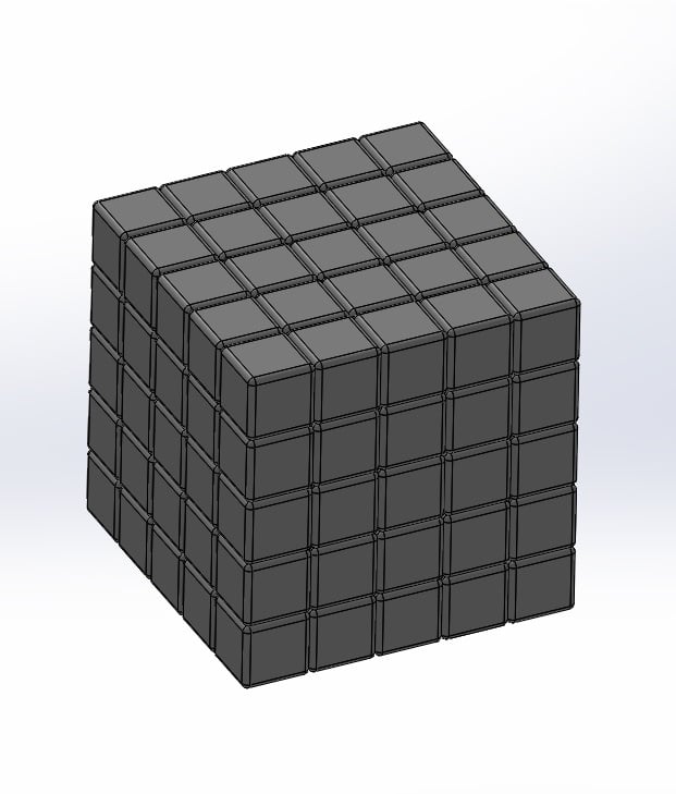 5 X 5 Rubik's Cube