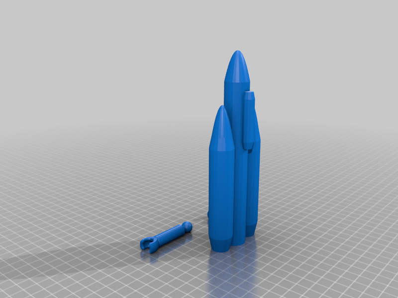 simple rocket stand/holder