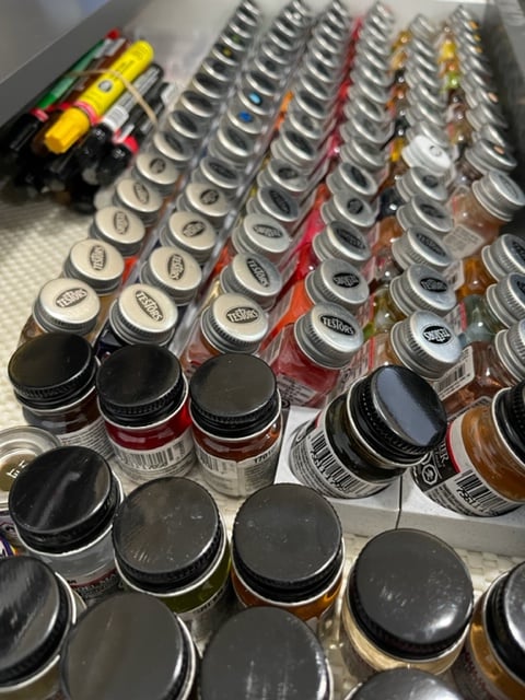 Testors Paint Rack