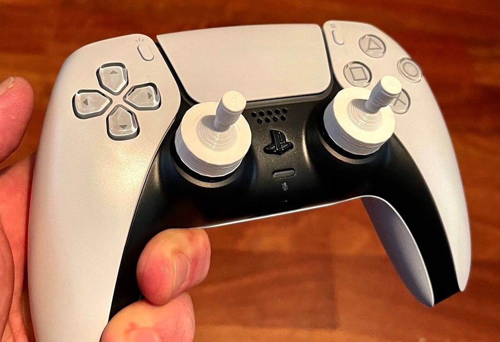 PS 5 joystick extenders for flight simulators