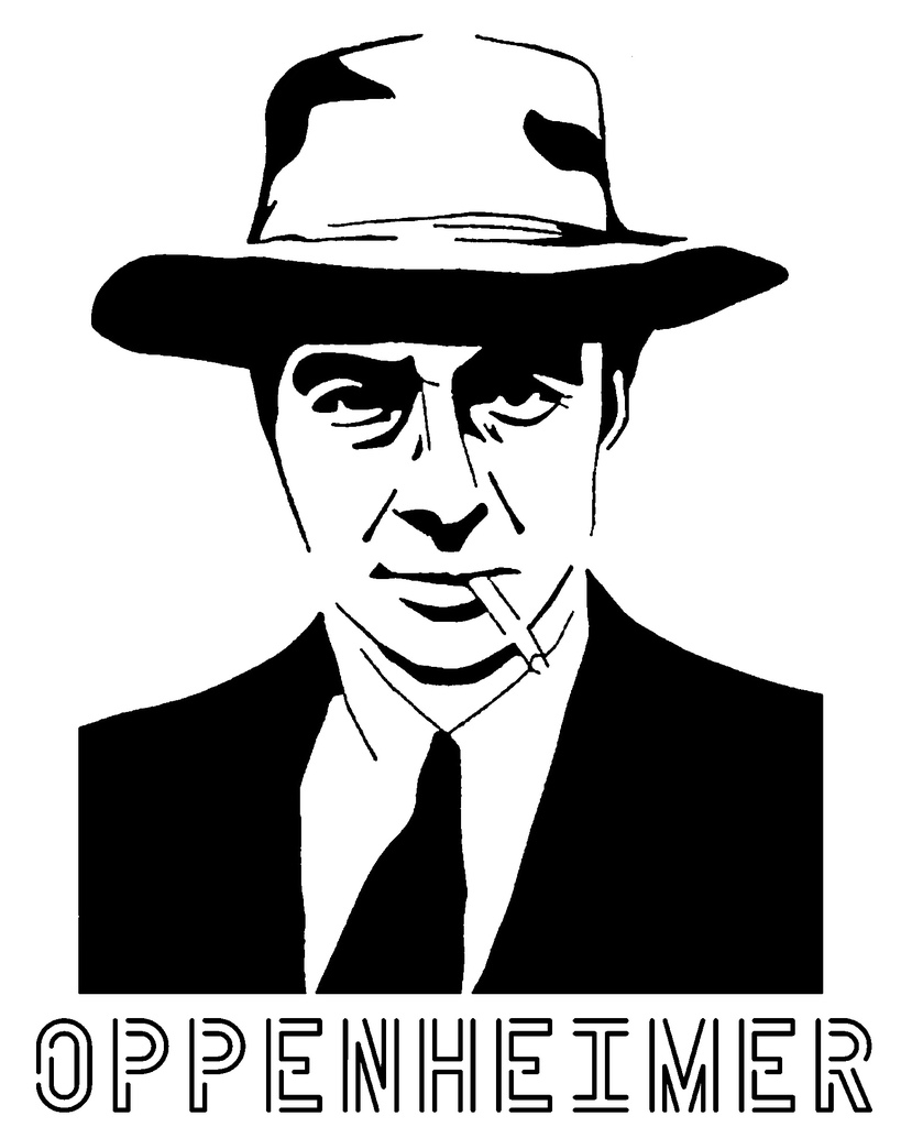 Oppenheimer stencil