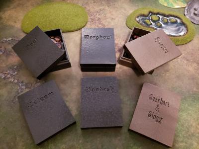 Token / Card Caster boxes