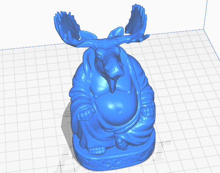 Moose Buddha (Animal Collection)