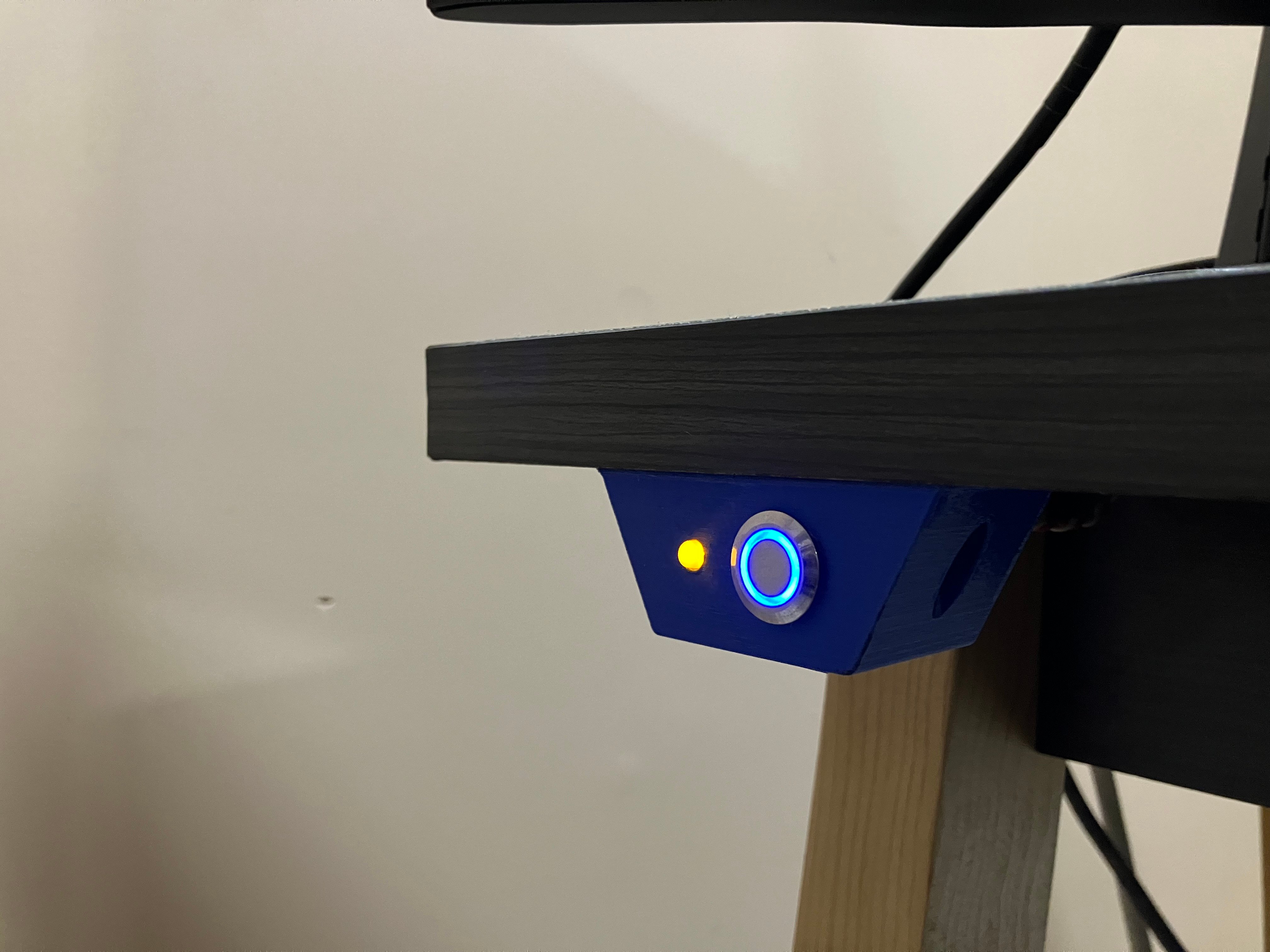 Under Desk Power Button