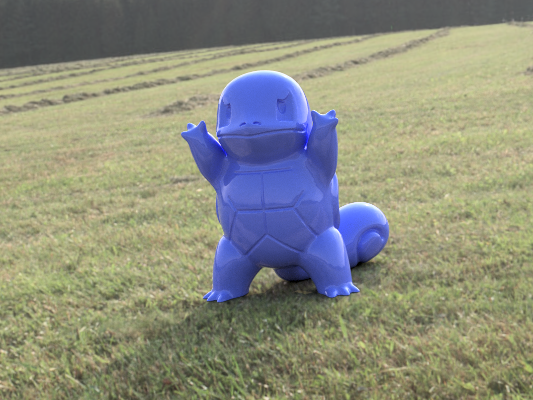 A remixed Squirtle appears!