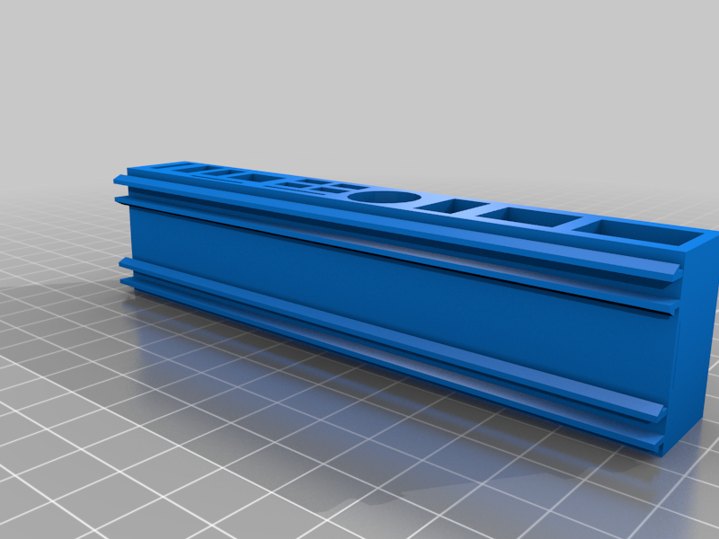 Side toolbox Upgrade for Extruded Aluminum Rail - fits Aquila and Ender 3 (and others)