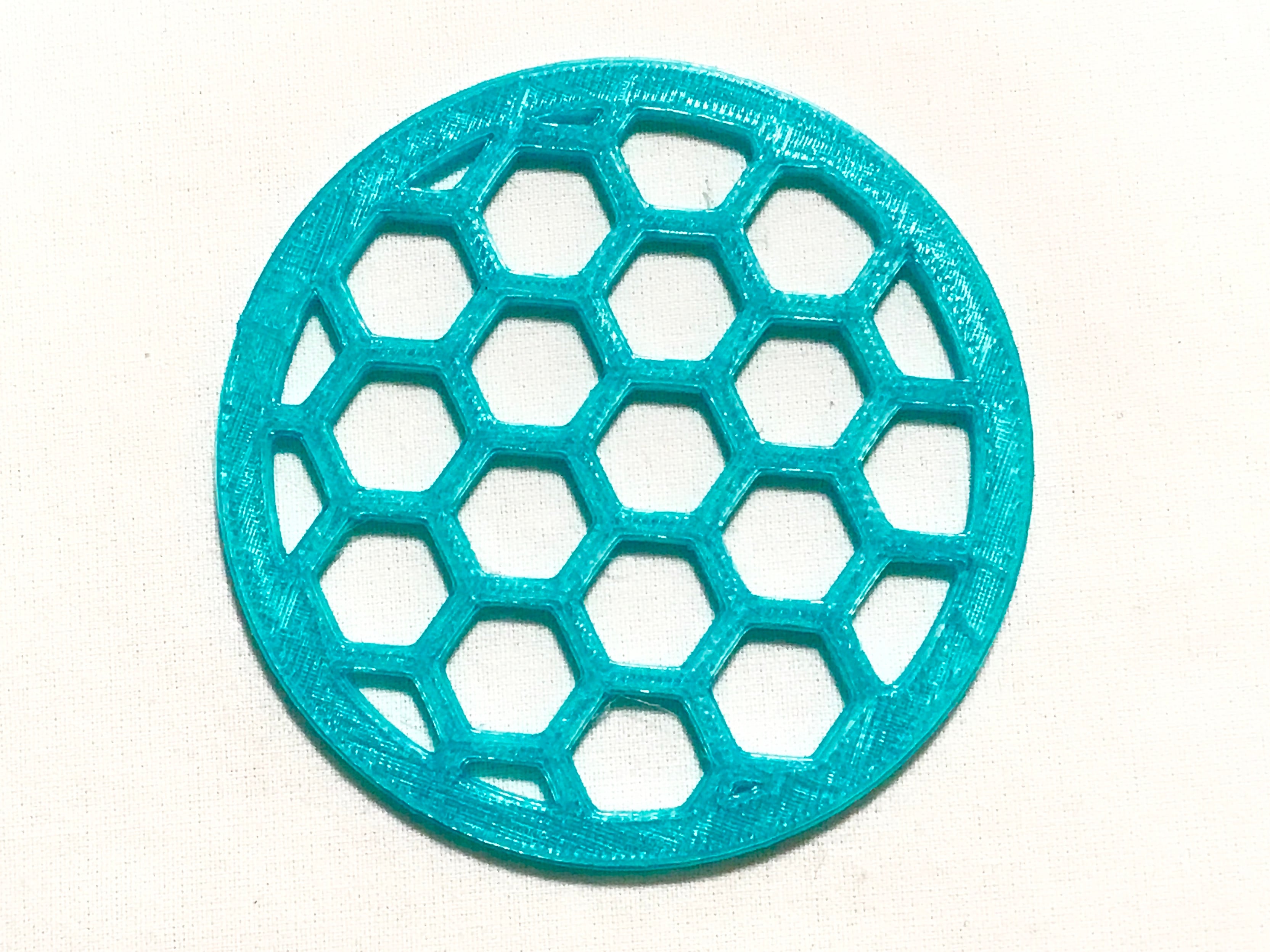 Hexagon Pattern Coaster