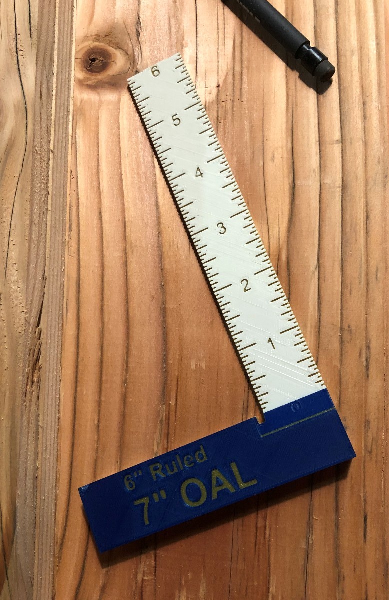 7" Fancy Try Square