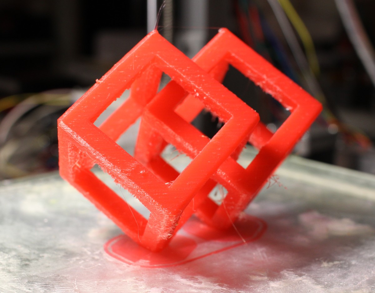 Interlocking cubes