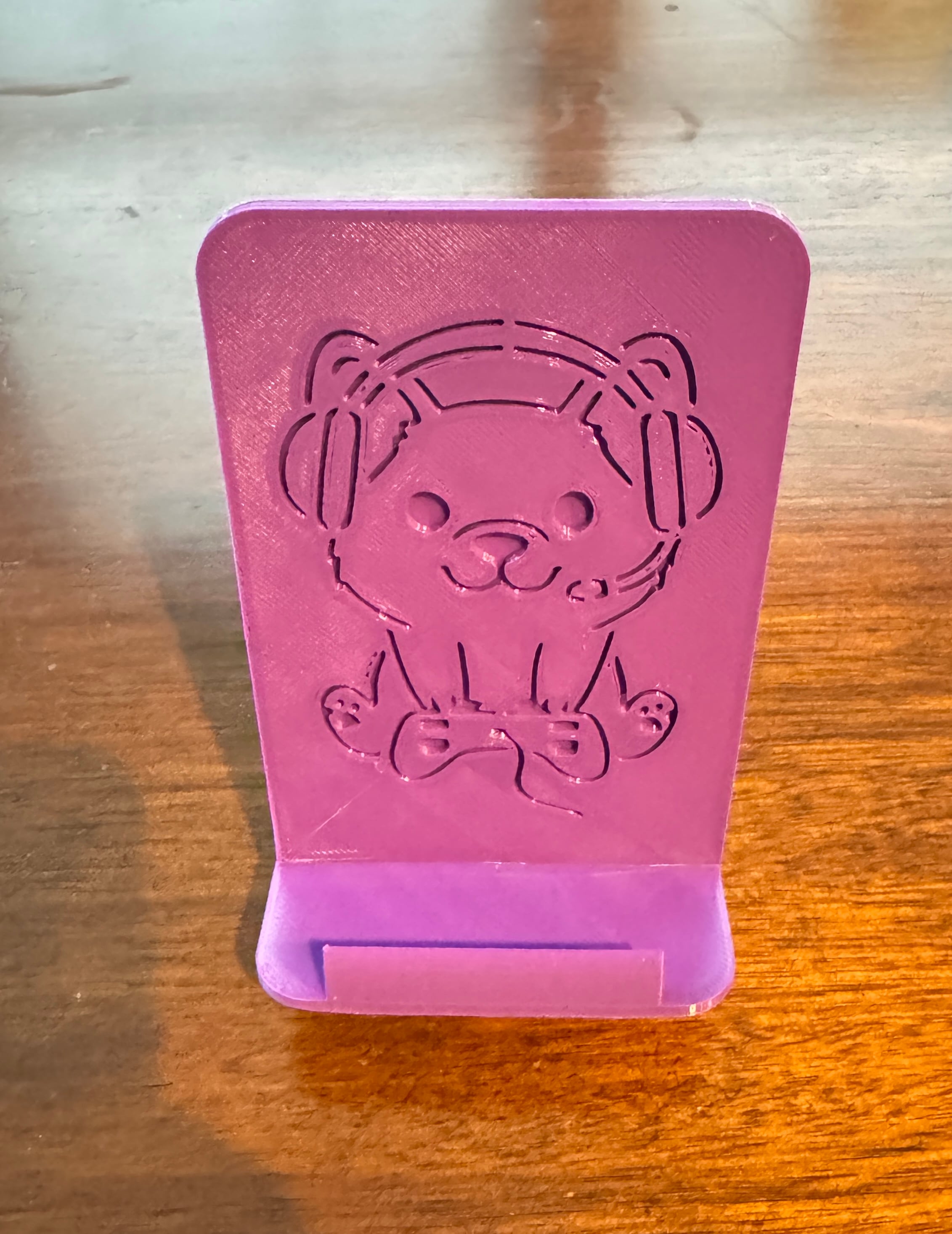 Simple Two Piece Phone Stand