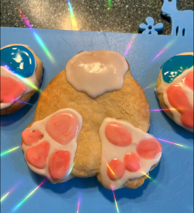 Easter Bunny Butt Cookie Cutter and Stamp