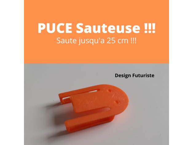 Puce Sauteuse !!!! Jumping bug !!!! by toto_28 - Thingiverse