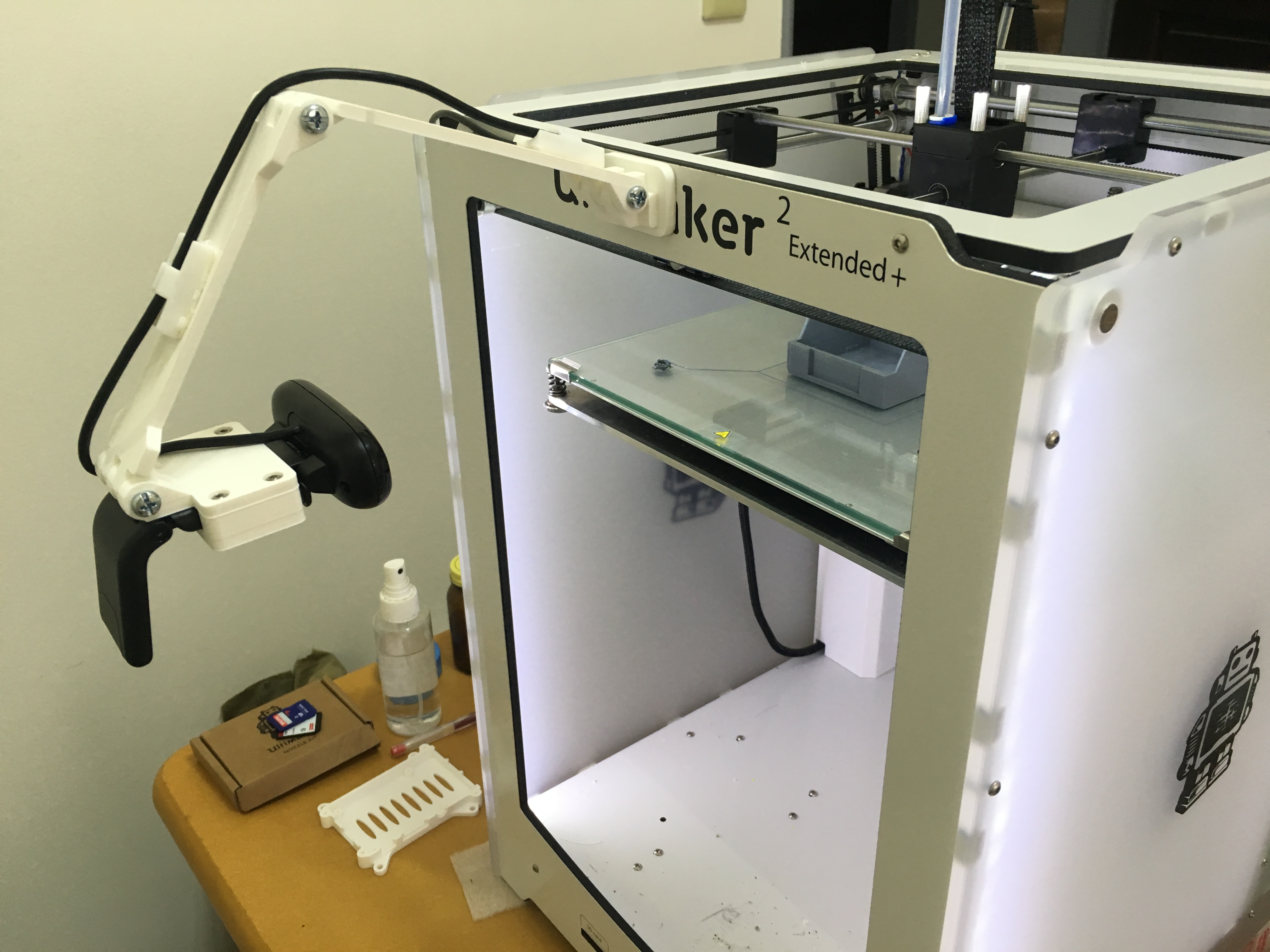 Logitech C170 webcam holder for ultimaker 2