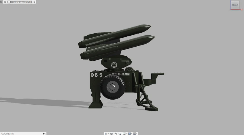 Miniatura 21 do modelo 3D Cobra S.M.S.
